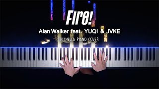 Alan Walker - Fire! (feat. YUQI ((G)I-DLE), JVKE) | Piano Cover by Pianella Piano