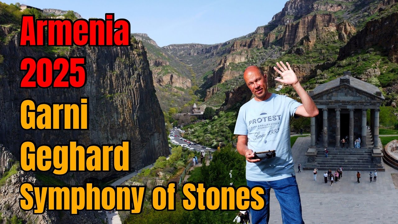 Гарни + Гегард + Симфония камней = 1 день эпических съемок с дрона в Армении 🚁