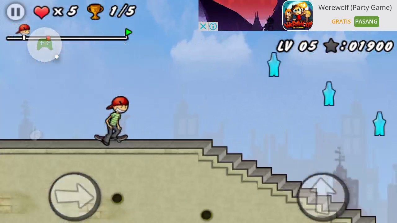 Skater Boy - Game Play Android - Level 5