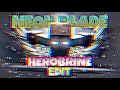 MINECRAFT HEROBRINE | NEON BLADE | EDIT |😎🥶  #minecraft #herobrine #viral