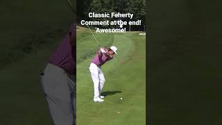 Funny comment by David Feherty during the LIV Tournament broadcast on YouTube. Classic!