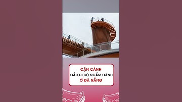 Cận cảnh cầu đi bộ ngắm cảnh đầu tư 42 tỉ đồng ở Đà Nẵng #shorts