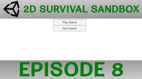 [Unity 5] Main Menu: Let