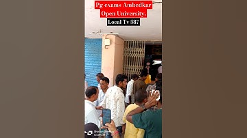 Ambedkar Open #University #Pg Exam