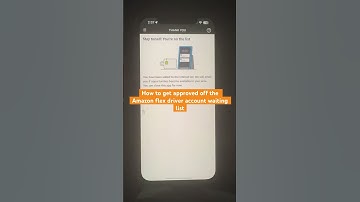 How to get approved off the Amazon flex driver account waiting list✅ #amazonflexdriverwaitlist