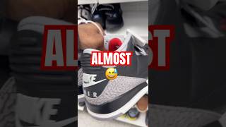 Black Cement 3s At Ross… But WHY Size 17?? 😭