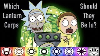 Which Lantern Corps Should Rick And Morty Be In?