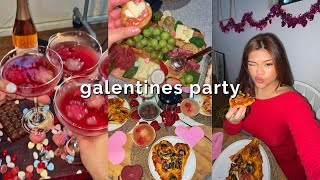 lover girls&#39; *galentines day party* 💌 | vlog