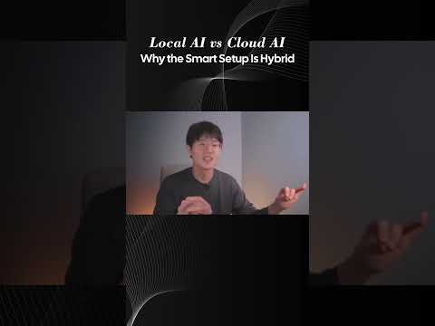 Video thumbnail: Local AI vs Cloud AI: Why the Smart Setup Is Hybrid | Daniel Jindoo