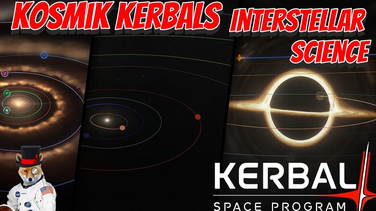 Kosmik Kerbal Interstellar Science playthrough  esp1 The Start of Foxy AeroSpace