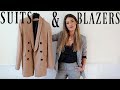 SUITS & BLAZERS - asos, mango zara haul