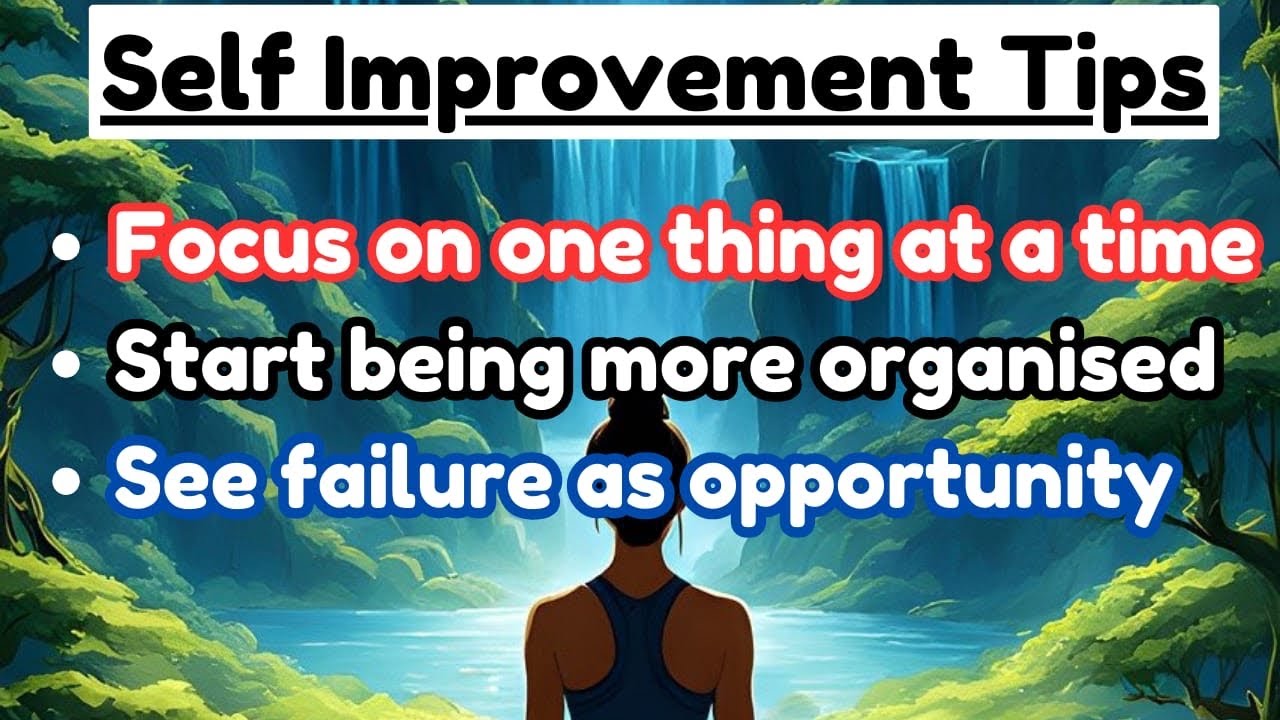 Self Improvement Tips | Tips to improve yourself with relaxing music ...