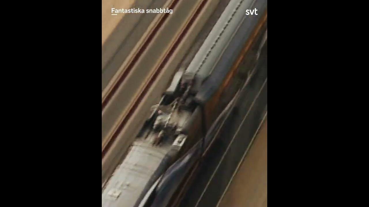 Världens snabbaste tåg - med en fart över 500 km i timmen | SVT - YouTube
