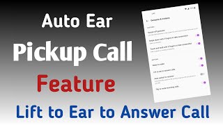 One Plus  Auto Pickup Call | One Plus New Feature | All Features | screenshot 4