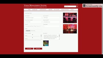 Venue Management System | Java JSP Servlet Project Tutorial | Java JSP CRUD Project
