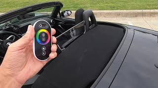 Tall Wind Deflector for the MX-5 or 124 Spider