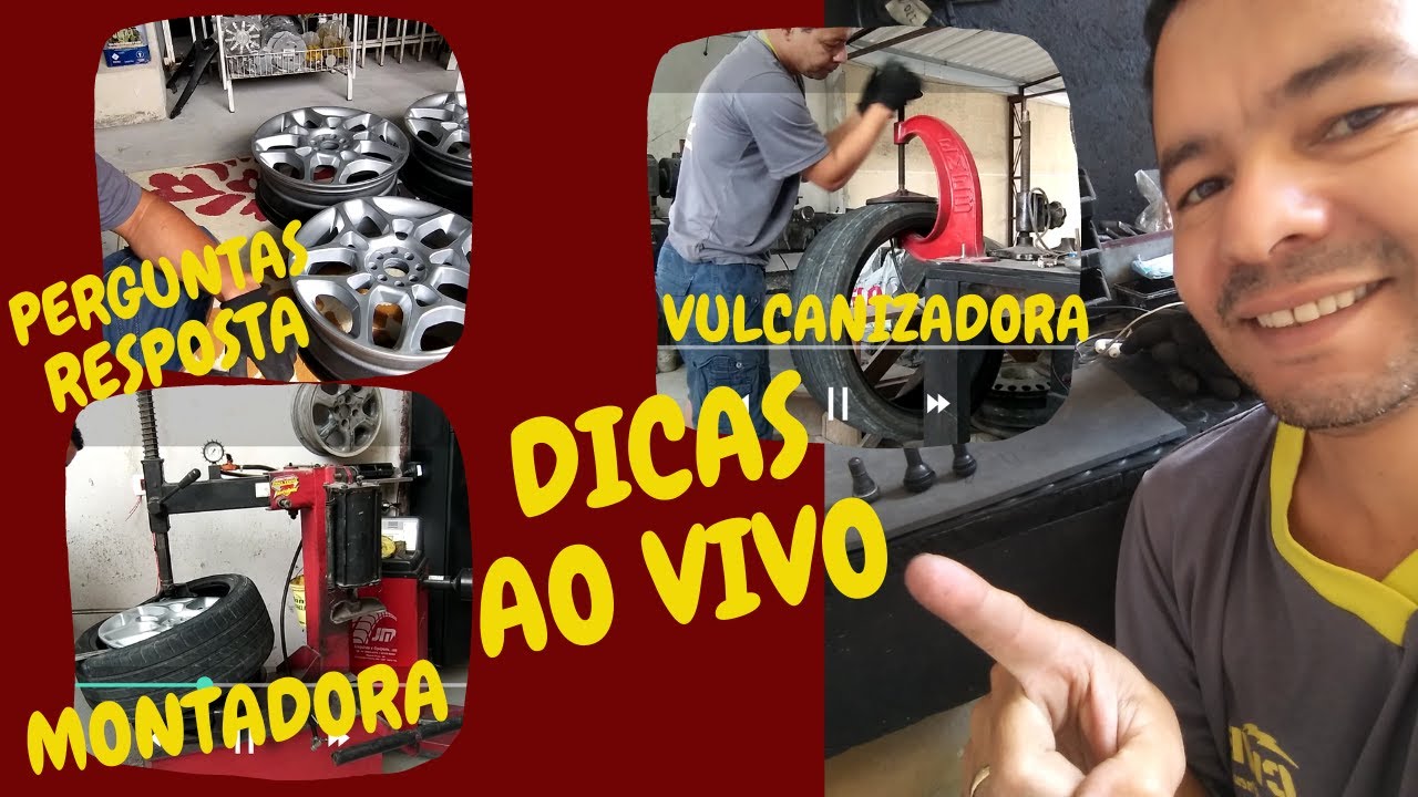 FERRAMENTAS DE UMA BORRACHARIA,COMPRESSOR,VULCANIZADORA ...