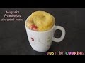 Mugcake aux Framboises et Chocolat Blanc
