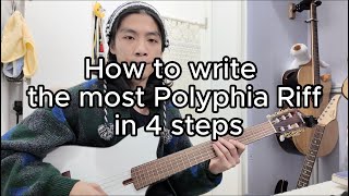 How to write the most Polyphia riff in 4 steps