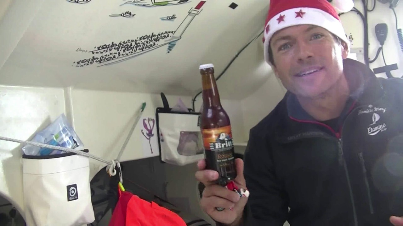J51 : Romain Attanasio vient d'ouvrir ses cadeaux de Noël / Vendée Globe
