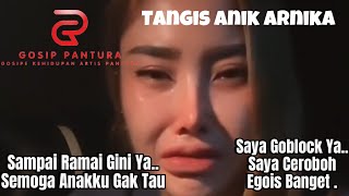 Tangis Anik Arnika Khawatir Anak Tahu Masalah Rumah Tangganya