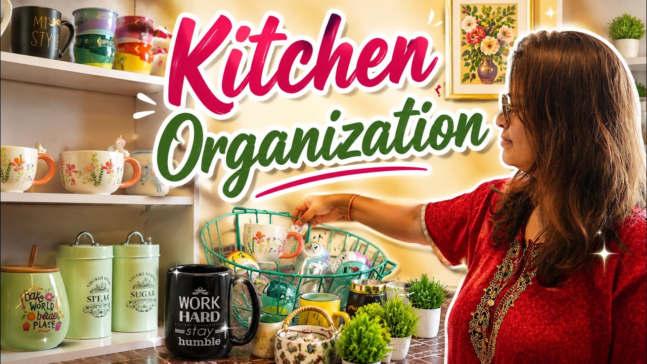Kitchen Organisation After A Long Time | Family Vlog
