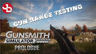 Gunsmith Simulator: Prologue | Gun Range Testing