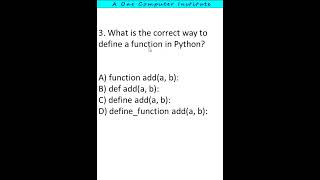 Python O-Level exam MCQ Important Question Part 1 #education #codeflow #excel