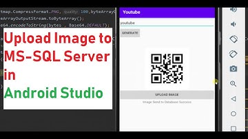 Upload an Image to MS-SQL Database in Android Studio | Android Tutorial