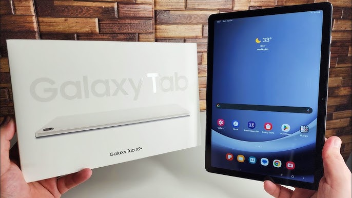 Samsung Galaxy Tab A9 PLUS - Unboxing and First Review! 
