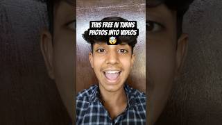 This FREE AI Turns Photos Into Videos 🤯 #aiforstudents
