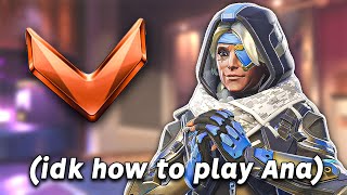 I spectated an Ana who needs to heal their tank more