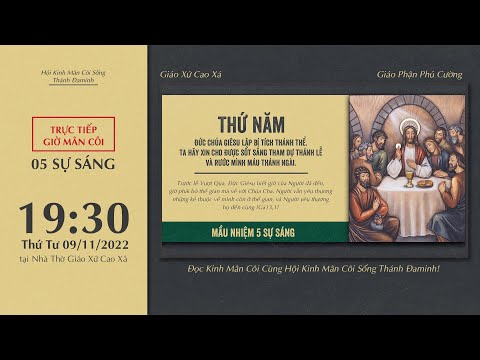 Video ???? Đọc Kinh Chung | 09/11/2022 | Tối Thứ Tư Tuần XXXII... - youtube