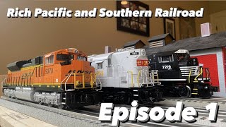 LAYOUT TOUR! on Rich Pacific and Southern Layout- Episode 1