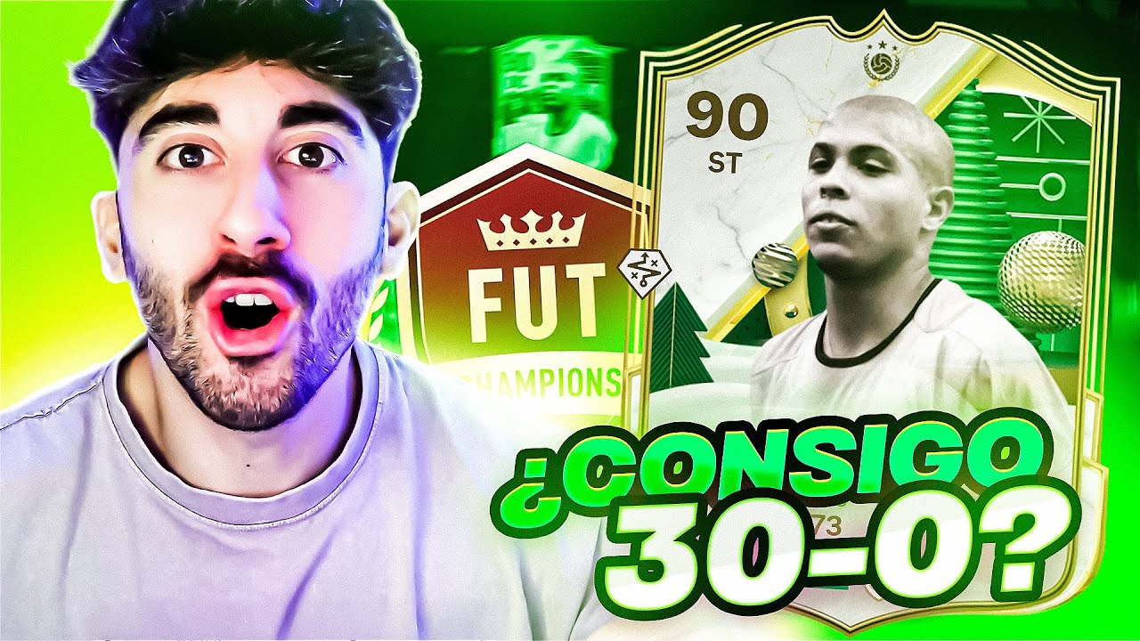¿CONSIGO el 30-0 con RONALDO NAZARIO? | EAFC 25