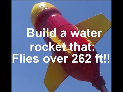 How To Build  : Ultimate Water Rocket !!