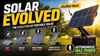 Portable Solar Evolution: Next-Gen Trackers, Stands & Power #portablesolar #campinggear