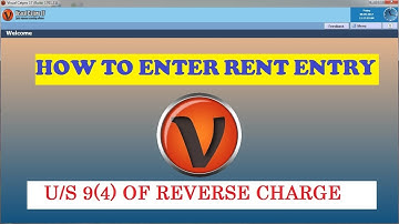 HOW TO ENTER RENT PAID ENTRY IN CATPRO OF REVERSE CHARGE U/S 9(4)