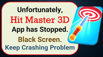 How To Fix Unfortunately, Hit Master 3D App has stopped | Keeps Crashing Problem in Android