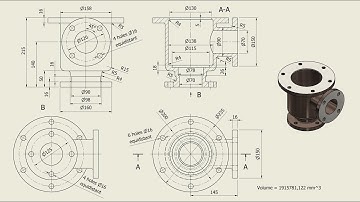Tutorial Inventor - 261 RETENTION VALVE BODY