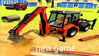 train station construction railway - JCB Simulator - Android Gameplay [HD] screenshot 3