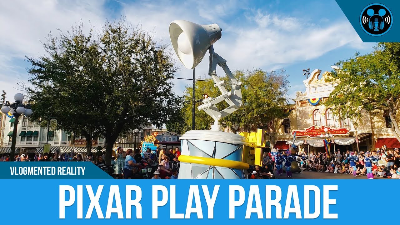 PIXAR PLAY PARADE at DISNEYLAND for PIXAR FEST!