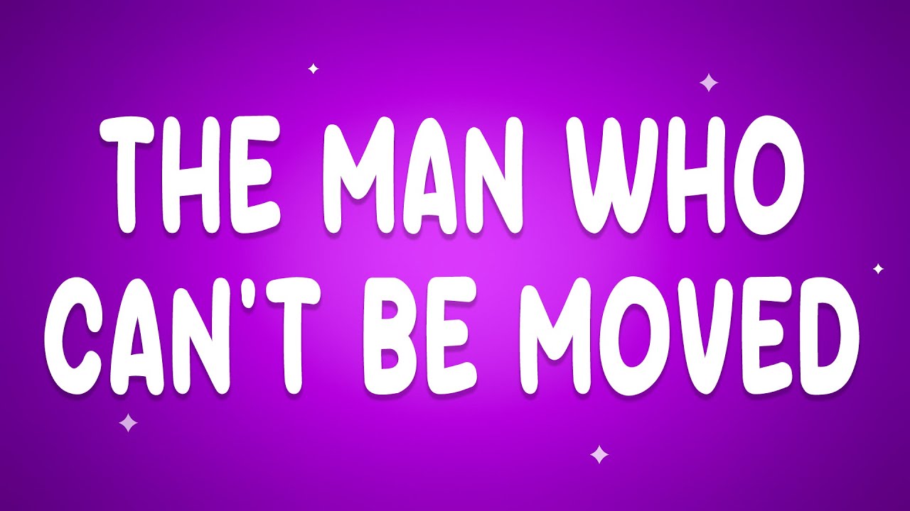 The Script - The Man Who Can't Be Moved
