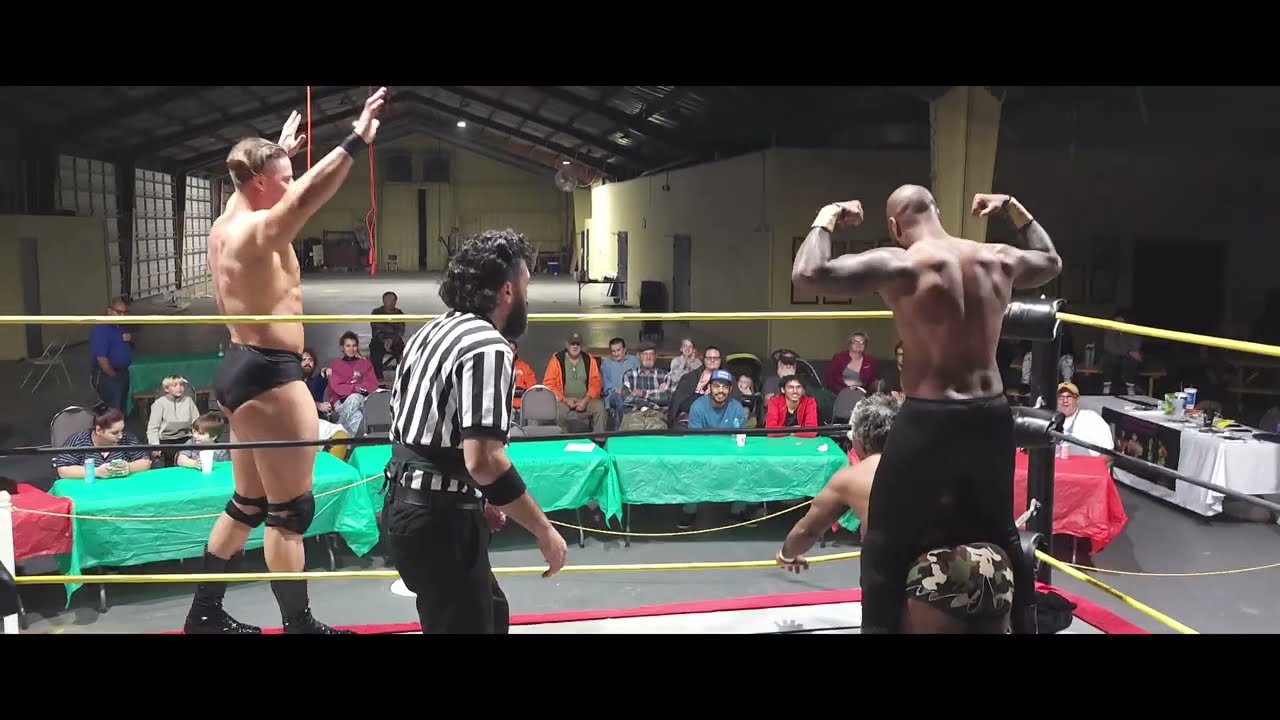 Elijah Drago & Zeus vs Chief J Eagle & Mr Thunderbolt CSRA Championship Wrestling