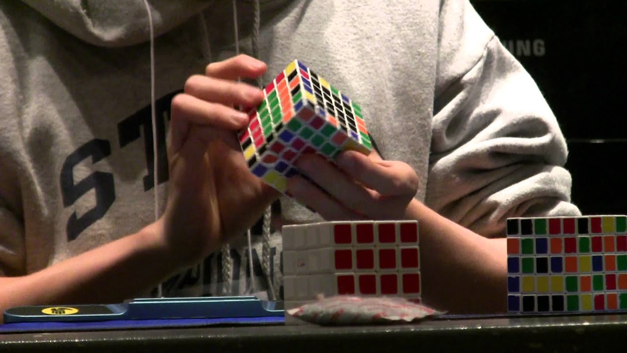 6x6 Rubik's Cube Official World Record (former) 154.81 YouTube