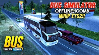 TERBARU!! GAME BUS SIMULATOR ANDROID - Offline 100MB | #GamePlay screenshot 3