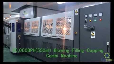 Sunswell   30,000BPH Blowing filling capping 3 in 1 Combiblock for Water