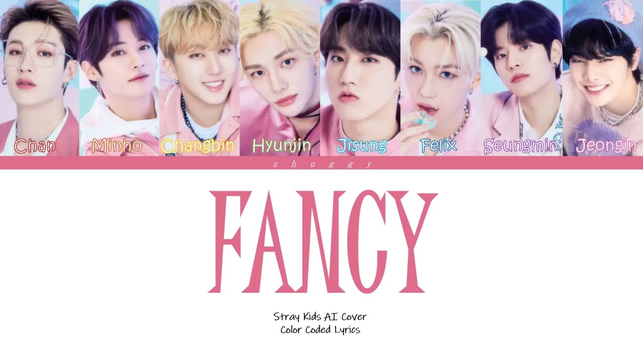 [AI COVER] Stray Kids - 'FANCY' by TWICE (Color Coded Lyrics)