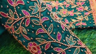50 Aariwork Blouses (Rs.2000 - 5000) idea | High Budget | Blouse Design | Maggam work| Aariwork screenshot 5