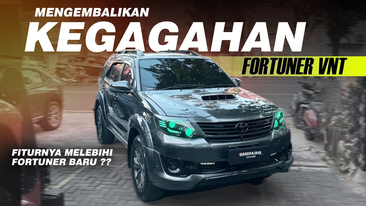 BIKIN FORTUNER VNT KEREN !! LUAR DALAM & PERFORMANCE MANTAPP !!